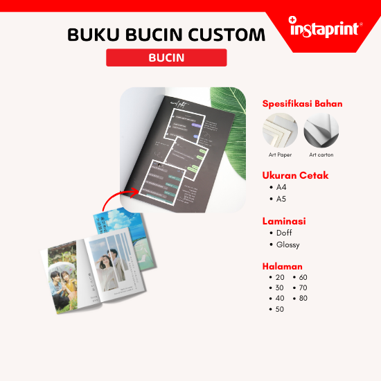 Buku Cinta (bucin) Custom, Buku Kenangan Cinta, Buku Hadiah Tanda Cinta Web