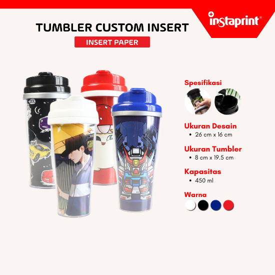 Tumbler Custom Insert Paper, Souvenir Tumbler, Tumbler Gift Murah Web