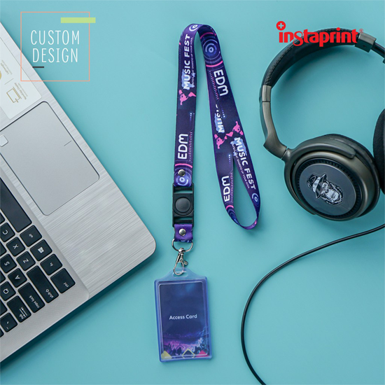 Lanyard/Tali ID Card Custom Web
