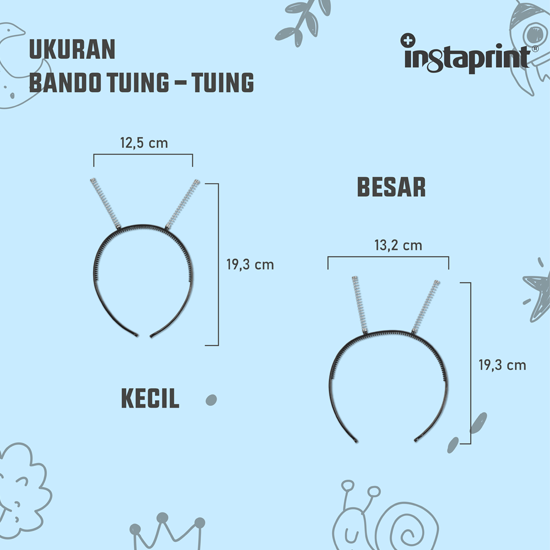 Bando Tuing-Tuing Custom / Atribut Konser, Ulang Tahun, Wisuda, K-POP / Bando Konser K-Pop Web