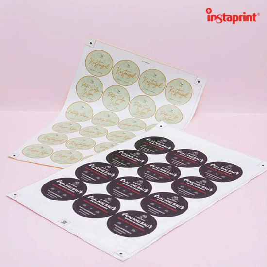 Cetak A3 Sticker Bahan Vinyl Anti Air, Sticker Vinyl A3, Sticker Label A3 Vinyl WEB