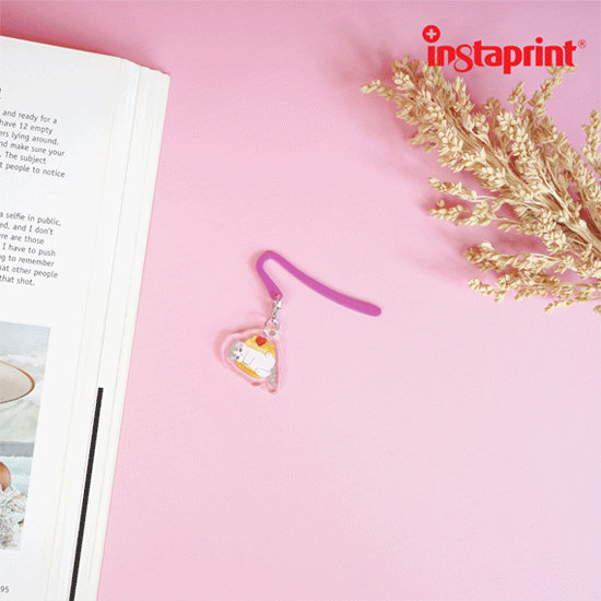 Pembatas Buku Acrylic / Souvenir Acrylic / Bookmark Acrylic / Pembatas Buku Bookmark Aesthetic WEB