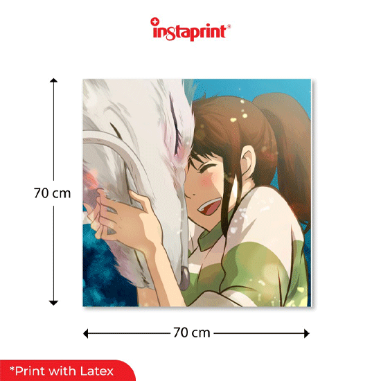 Frameless Canvas Kecil / Frame Rumah Murah / Frame Anime / Frame Bebas Odor WEB