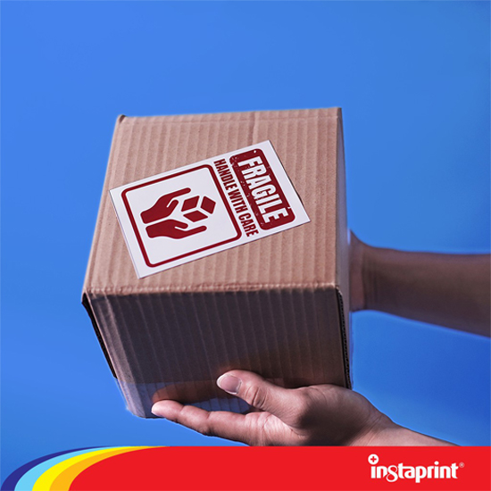 Sticker Fragile Olsop Murah / Sticker Awas Pecah Kemasan/Paket WEB