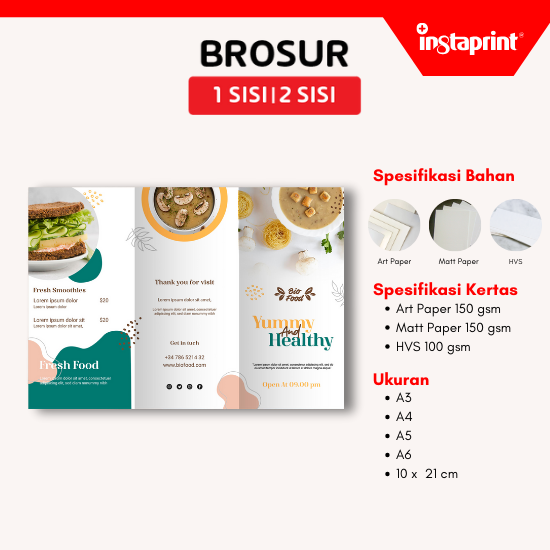 Brosur Digital 1 Hari Selesai WEB