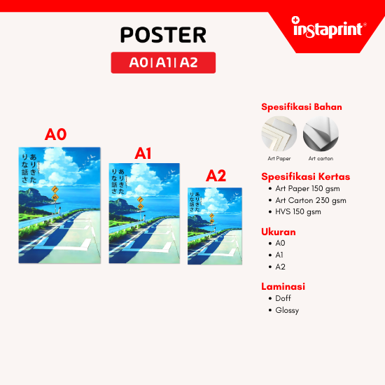 Poster A0/A1/A2, CETAK A0/A1/A2 POSTER WEB