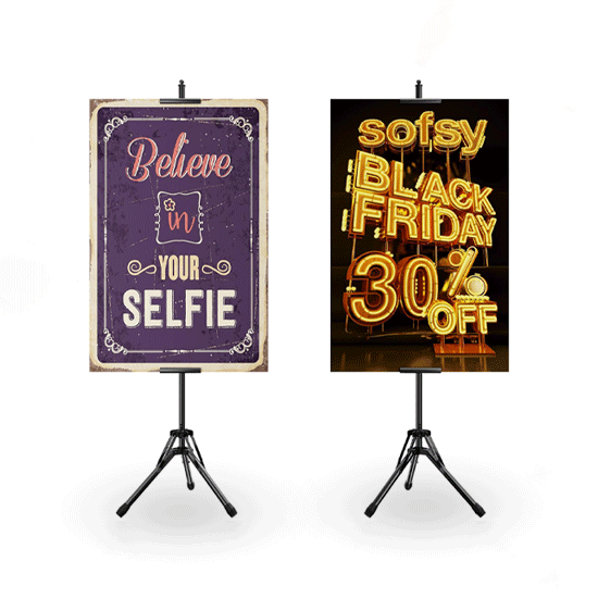 Tripod Banner Board Display WEB