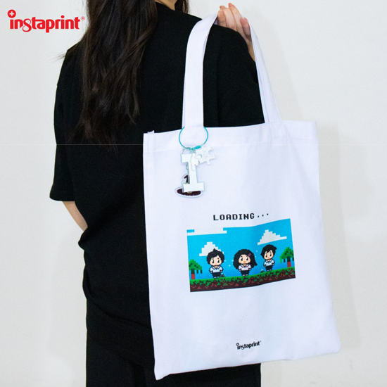 Tas Canvas Custom Lucu Souvenir / Totebag Custom Murah Web