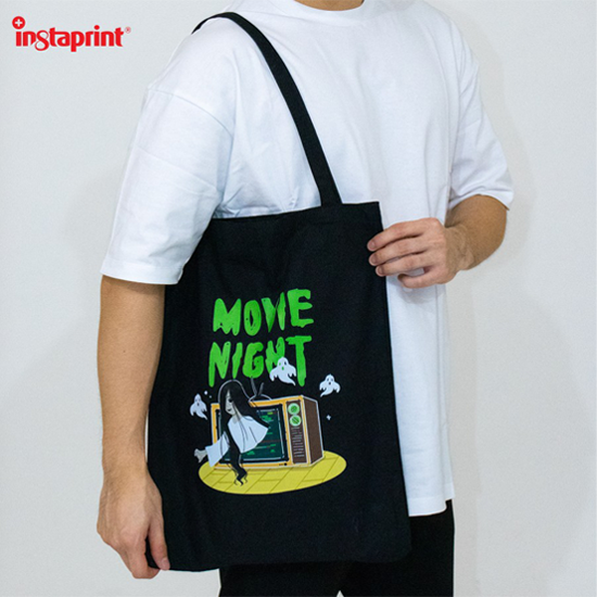 Tas Canvas Custom Lucu Souvenir / Totebag Custom Murah Web