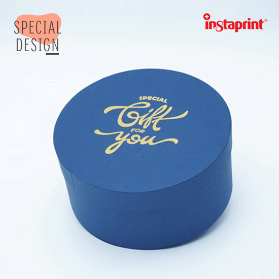 Box Hampers / Gift Box Bundar Diameter 20 cm Web