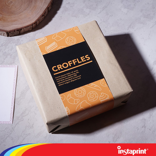 Paper Belt BOX Kemasan / Paper Belt Ulang Tahun / Paper Sleeve / Label Segel Box / Packaging Sleeve / Paper Belt Web