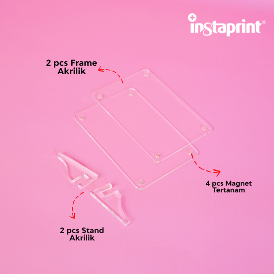 Frame Photocard Acrylic Magnet / Foto Display KPOP MPC 2R 3R 4R 5R 6R Web