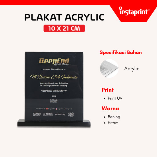 Custom Plakat Ukuran 10 cm x 21 cm Web