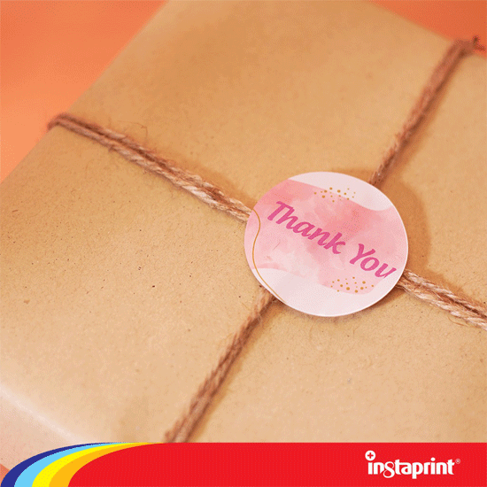 Sticker Label Bundar, Sticker Murah Bundar, Sticker Thankyou Bundar, Sticker Terimakasih Web