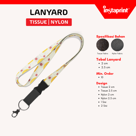 Lanyard/Tali ID Card Custom Web