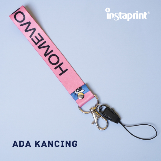Lanyard Gantungan Kunci Custom | Lanyard Keychain Custom Full Print 2 Sisi Murah | Gantungan Kunci Lanyard Custom Dua Sisi Murah WEB