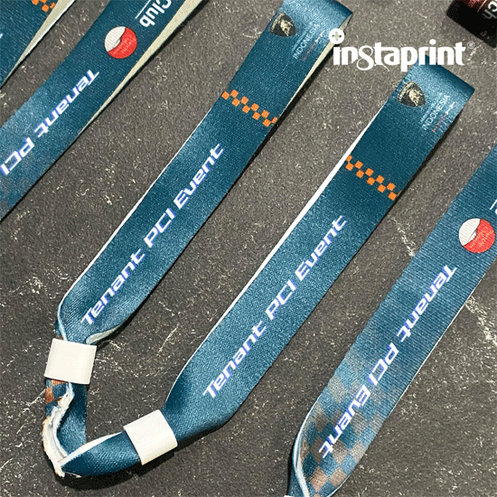 Gelang Event Lanyard Tiket Konser / Wristband / Gelang Lanyard Konser Custom WEB