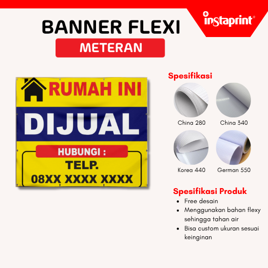 Banner Flexi Outdoor Meteran Web