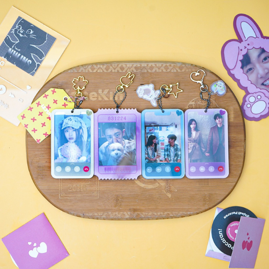 PhotoCard Holder / PC Holder Acrylic Frame 1 Sisi Transparant Web