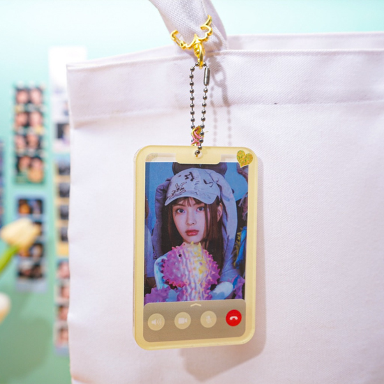 PhotoCard Holder / PC Holder Acrylic Frame 1 Sisi Transparant Web