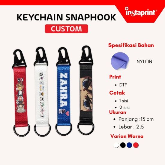 Gantungan Kunci Snaphook Custom WEB