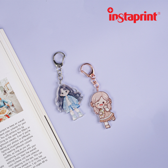 Gantung Kunci cantolan udang l  KILAP KINCLONG - IMPORT 2,5 cm l  Aksesoris Tas IMPORT WEB