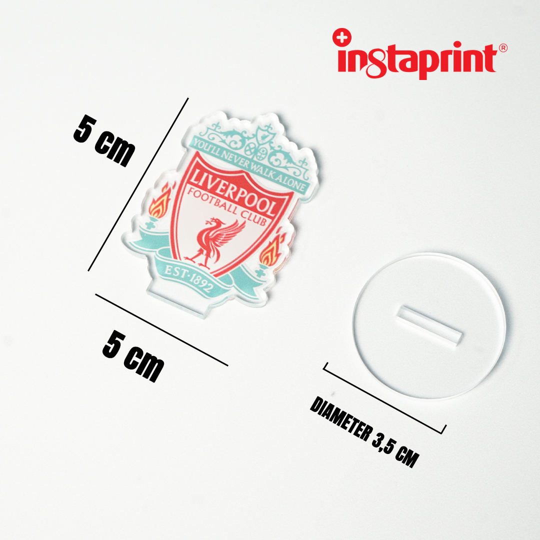 Acrylic Standee Tim sepak bola WEB