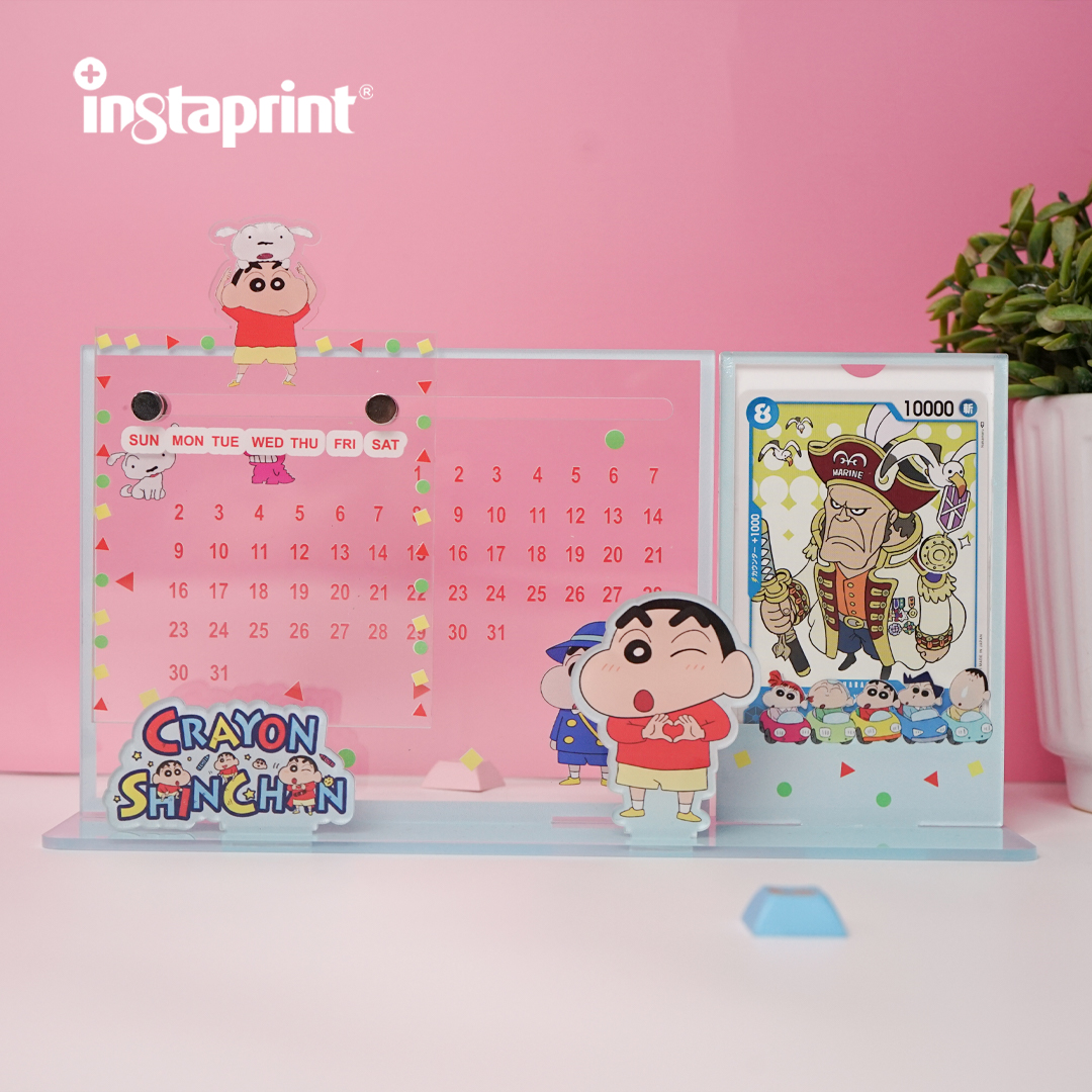Kalender Perpetual Abadi Sepanjang Masa / Eternal Calendar Arkilik UV PRINT | Frame & No Frame WEB