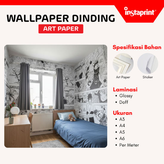 Poster Dinding Anime Manga Wall Decor Panel | Sticker Hiasan Dind ...